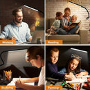 Luminária de mesa flexível com clipe e alimentação USB