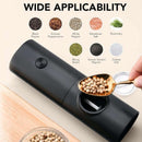 Melhor moedor elétrico automático de sal, pimenta e especiarias com ajuste de moagem.