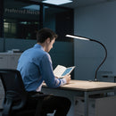 Luminária de mesa flexível com clipe e alimentação USB